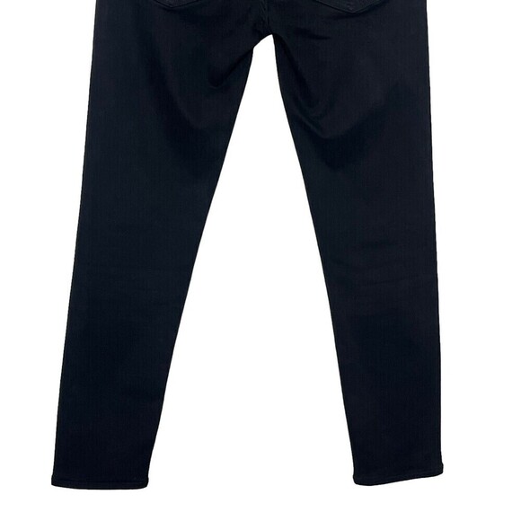 AGOLDE Sophie Crop Jeans Jet Black Mid Rise Dark Wash Women’s Size 25 - Picture 7 of 13